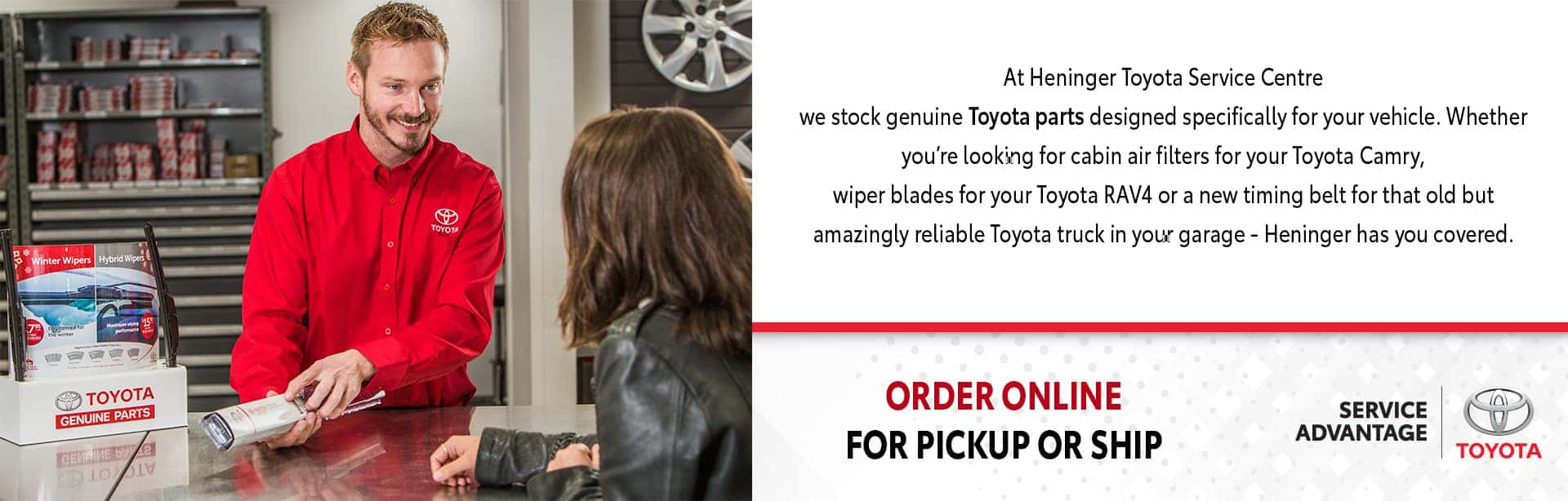 Toyota Parts Centre | Heninger Toyota