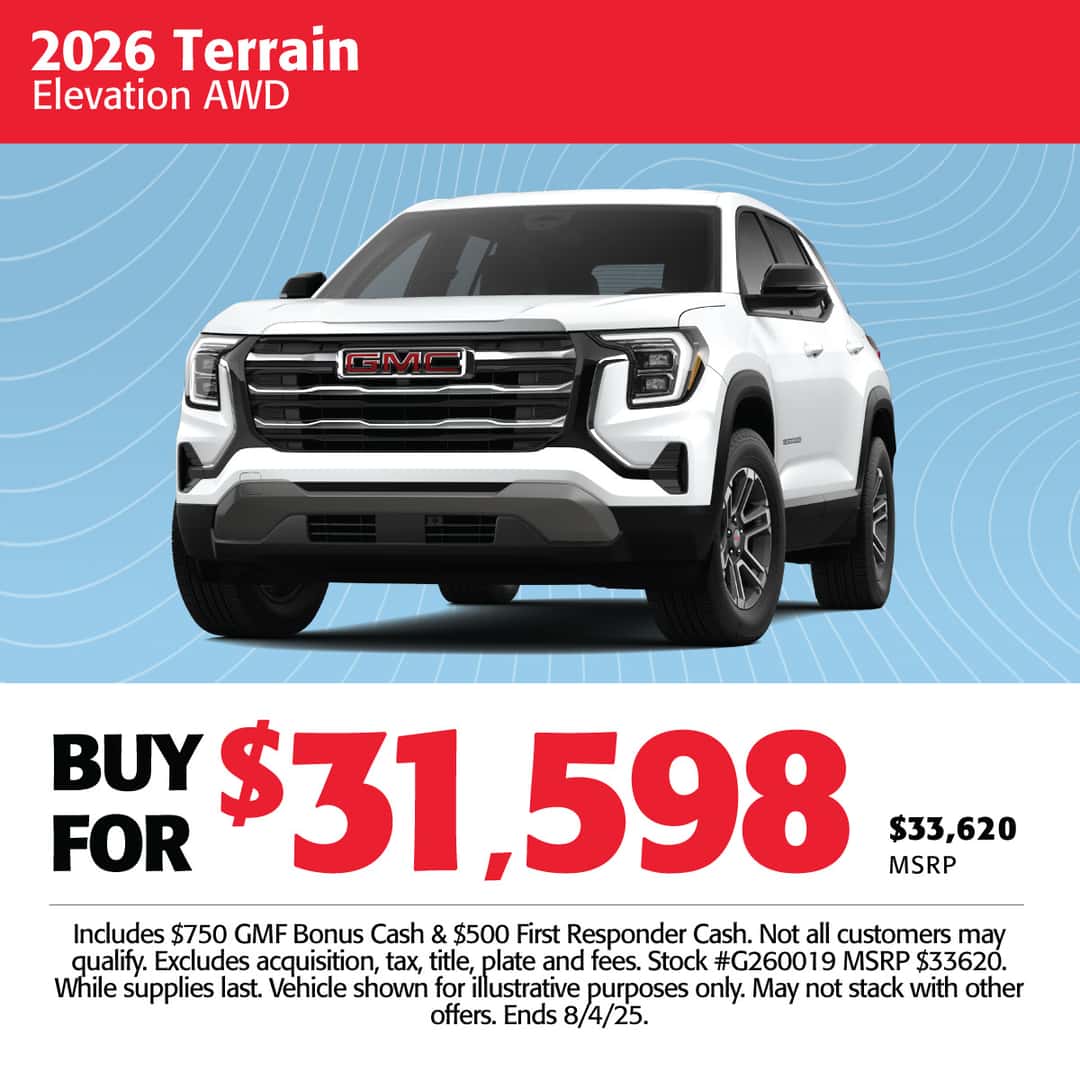 new vehicle specials