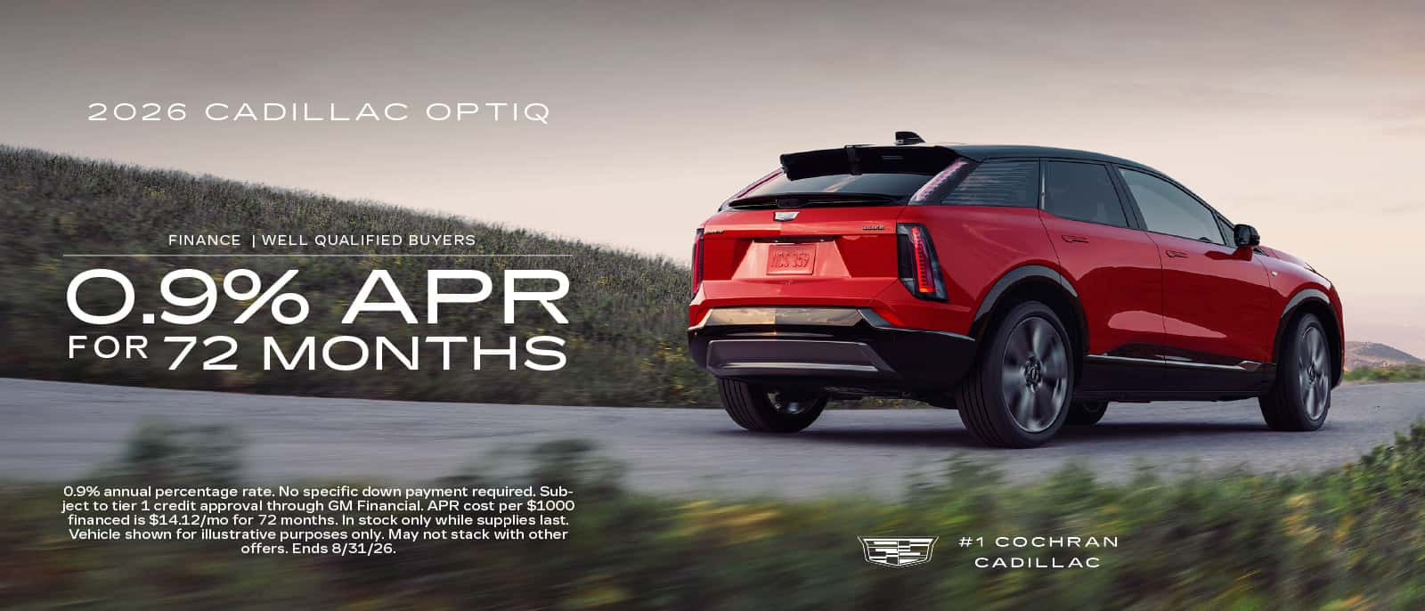 August Cadillac Specials
