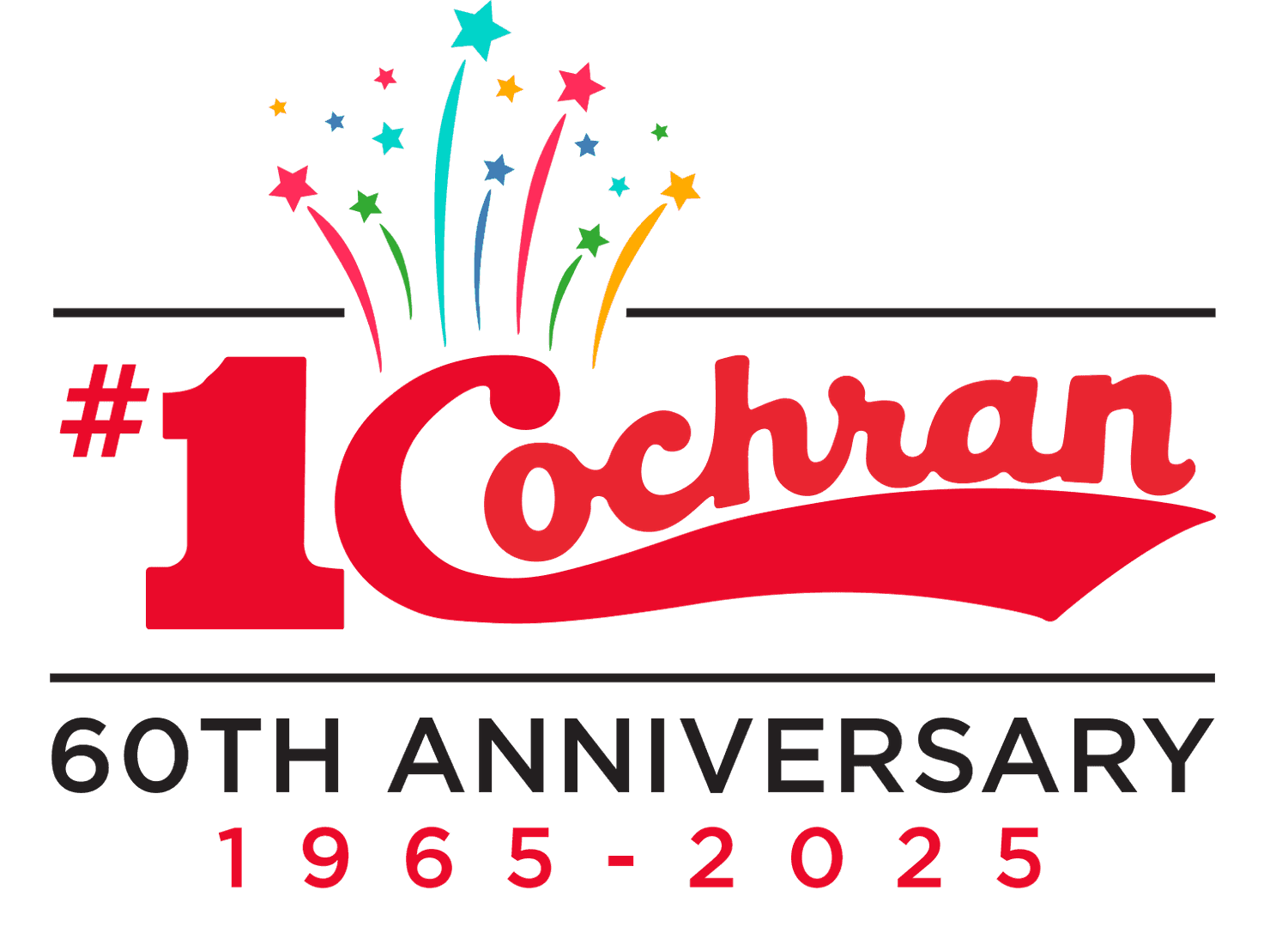 #1 Cochran red logo