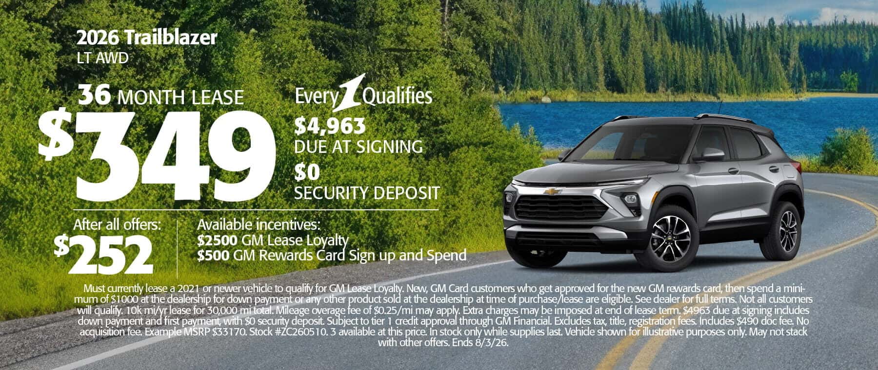 July Chevy Specials