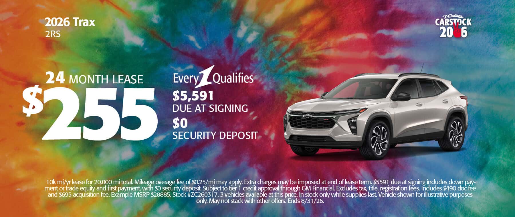 August Chevy Specials