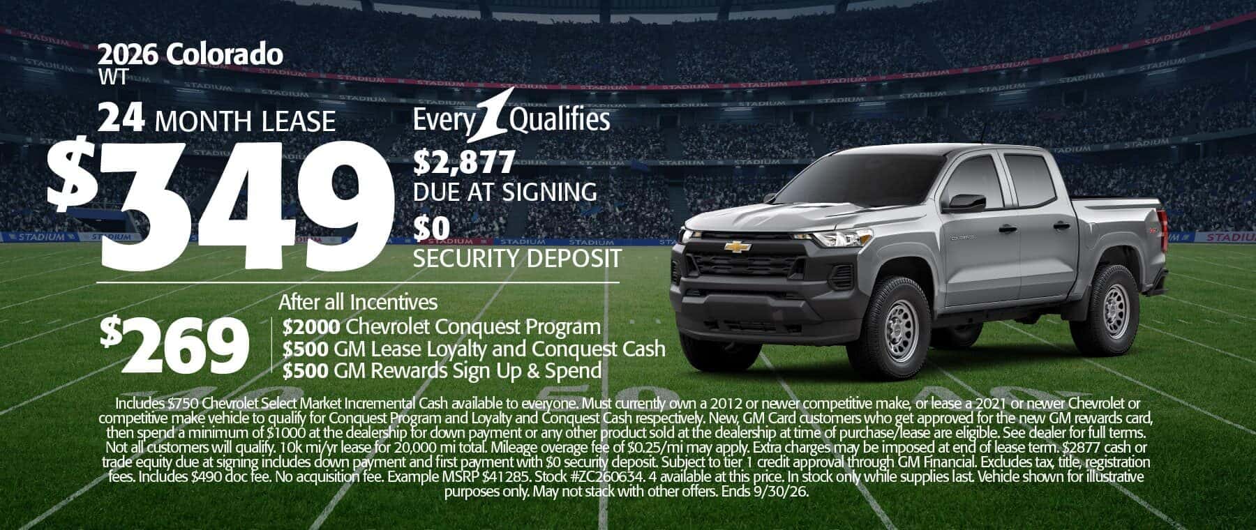 September Chevy Special