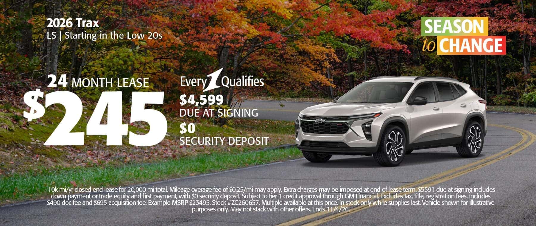 October Chevy Special