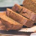 fresh baked pumpkin bread