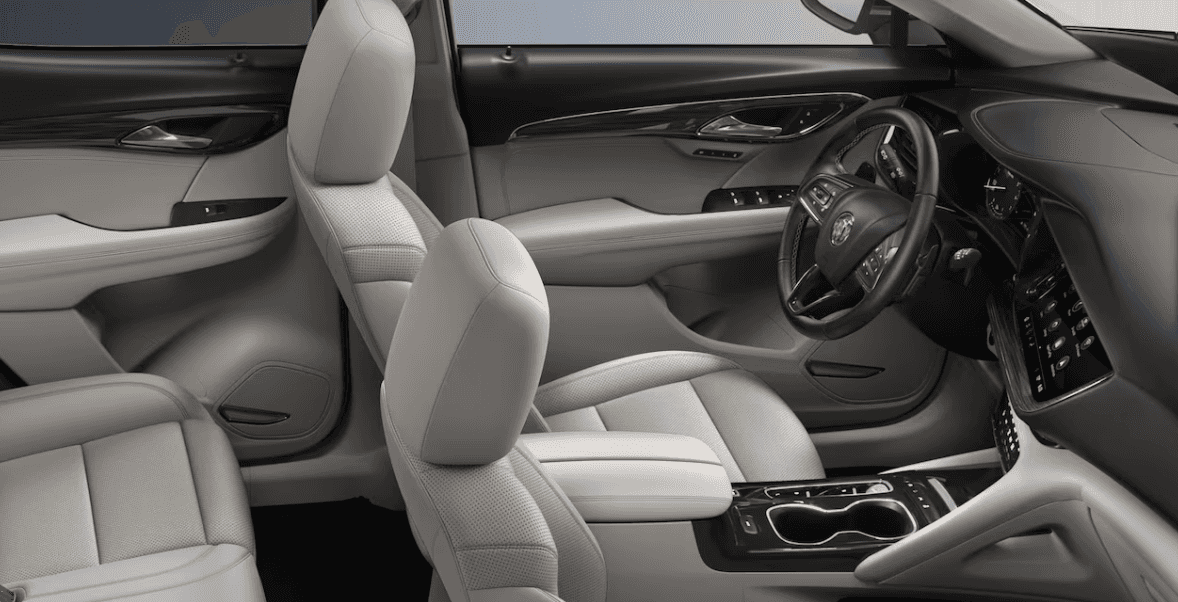 Aerial View of Interior in 2024 Buick Envision 