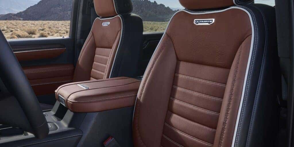 Front Seats in the 2024 GMC Sierra 3500HD