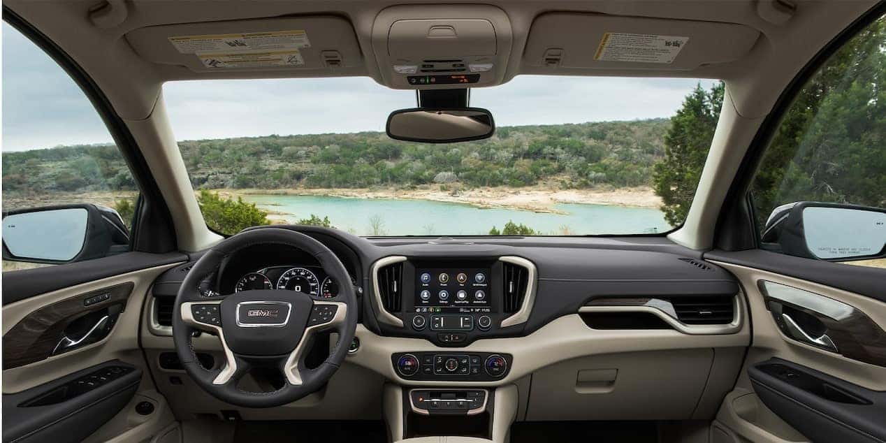 Front Interior View of the 2024 GMC Terrain