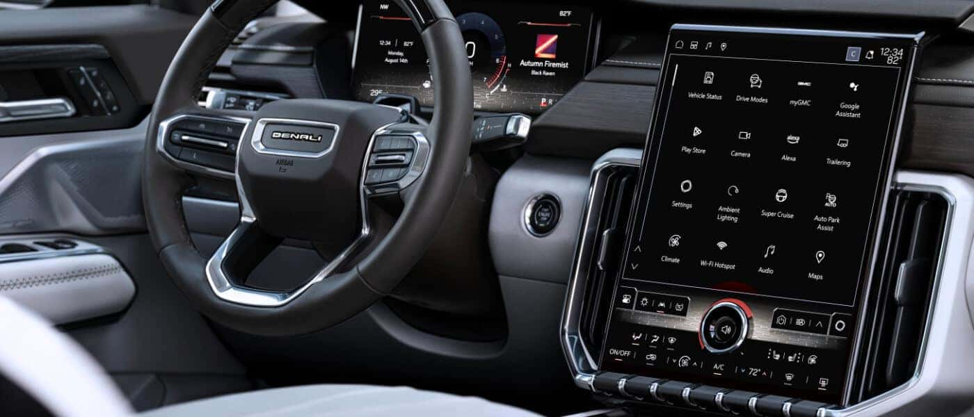 2025 GMC Acadia Interior Front Infotainment