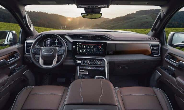 2025 GMC Sierra 1500 Interior Front And Dashboard