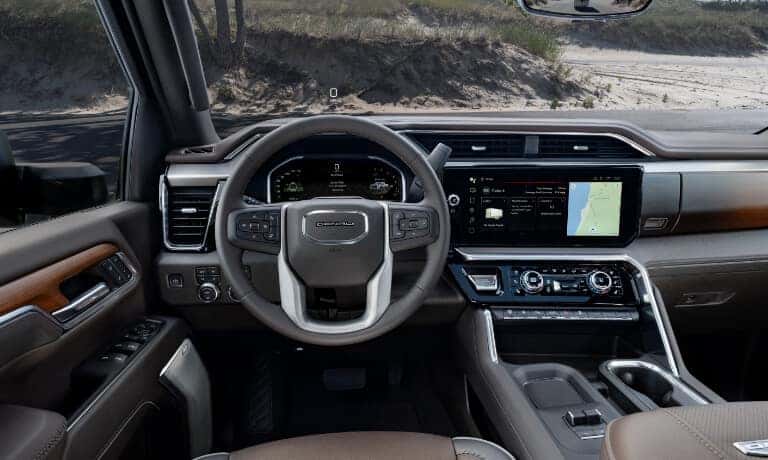 2025 GMC Sierra 3500 Interior Driver View