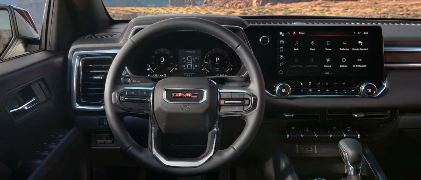 2025 GMC Canyon Interior Drivers Seat View