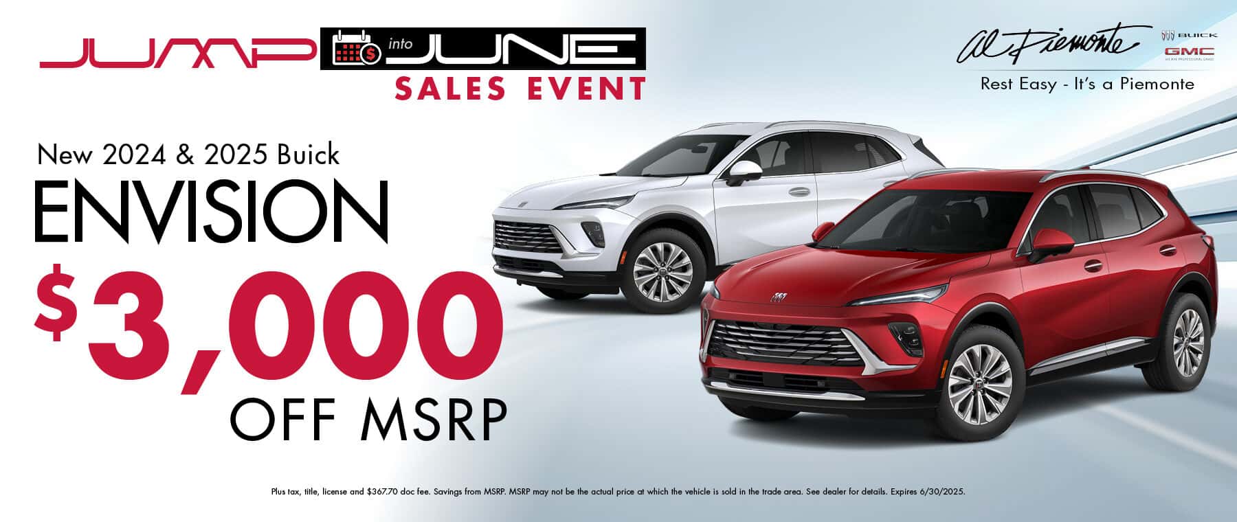 2024 & 2025 Buick Envision Buy Offer | Al Piemonte Buick GMC