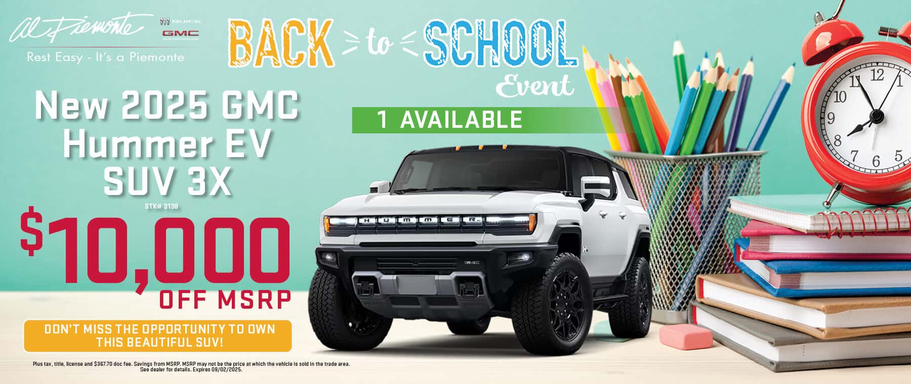 2025 GMC Hummer Buy Offer | Al Piemonte Buick GMC