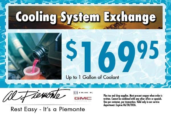 Cooling System Exchange  | Al Piemonte Buick GMC