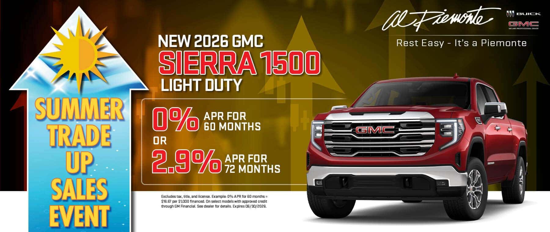 2026 GMC Sierra 1500 | Al Piemonte