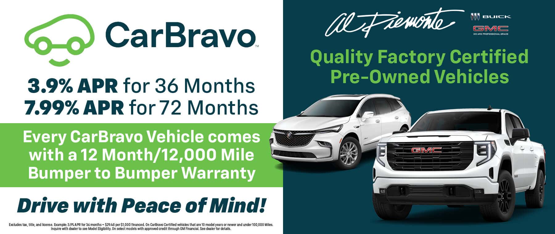 Certified Used Vehicles | Al Piemonte