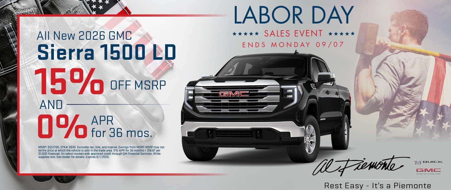 2026 GMC Sierra 1500 | Al Piemonte