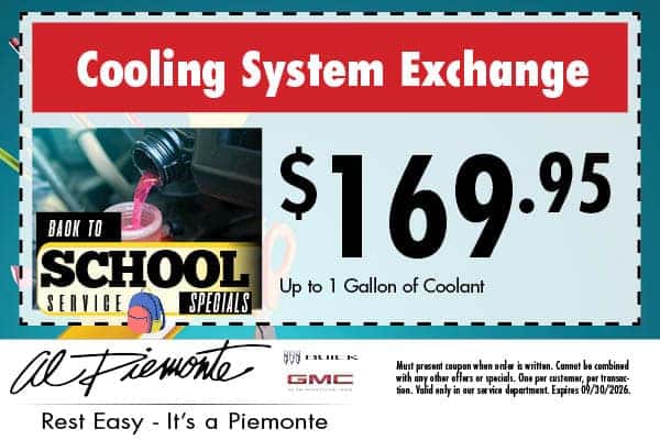 Cooling System Exchange  | Al Piemonte Buick GMC