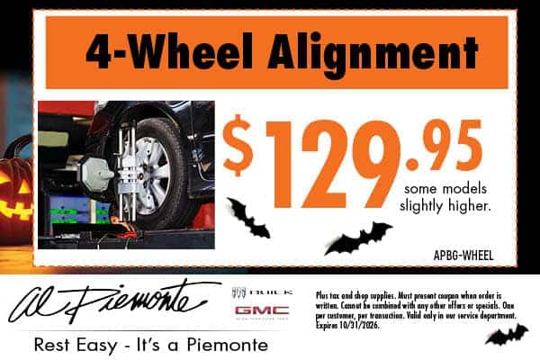  4 wheel alignment | Al Piemonte Buick GMC