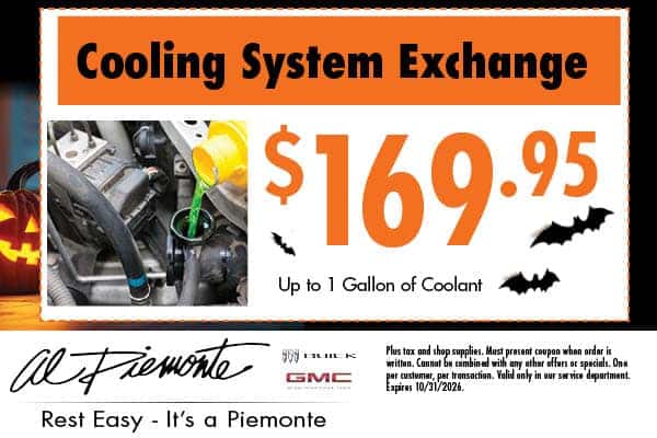 Cooling System Exchange  | Al Piemonte Buick GMC