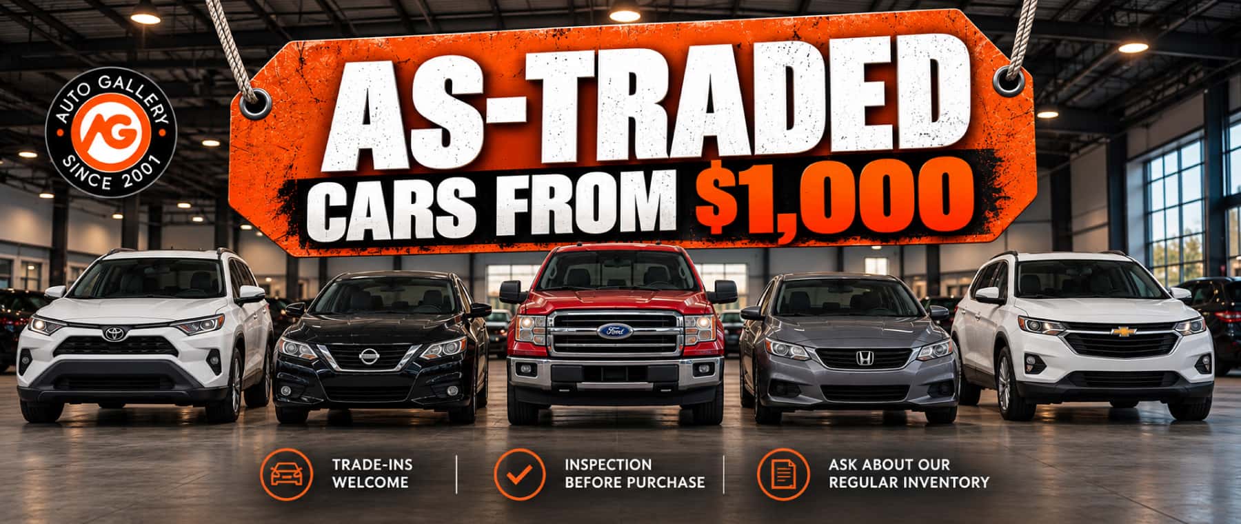 AS TRADED