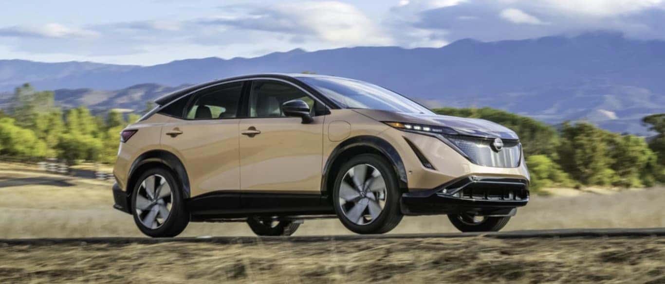 2023 Nissan Ariya - exterior gold