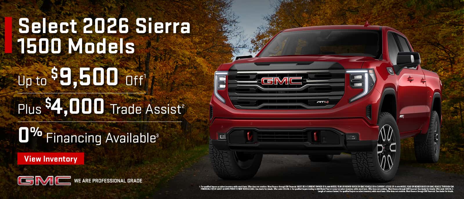SELECT-2026-SIERRA-1500-MODELS