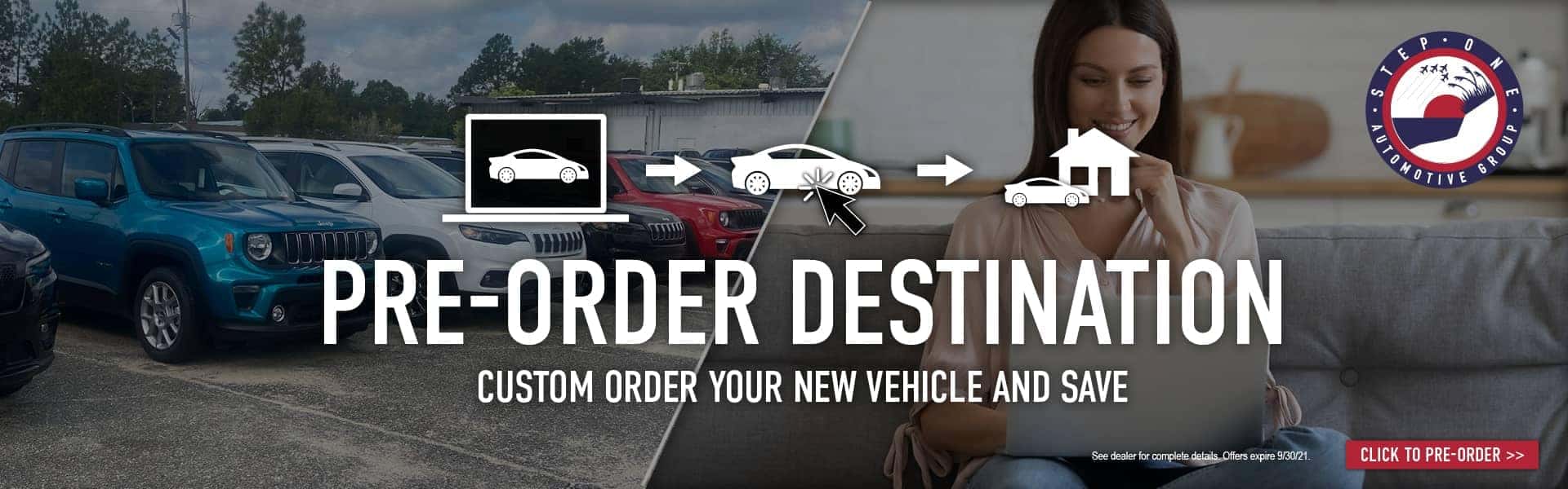 Pre-Order Destination