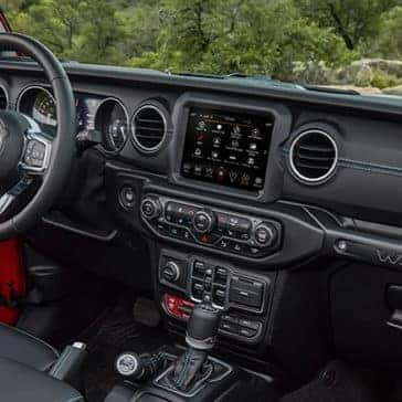 Black Jeep Interior