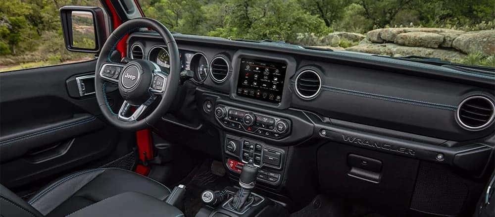 Black Jeep Interior