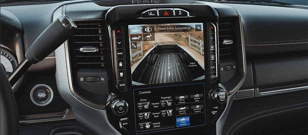 RAM Interior Display Screen