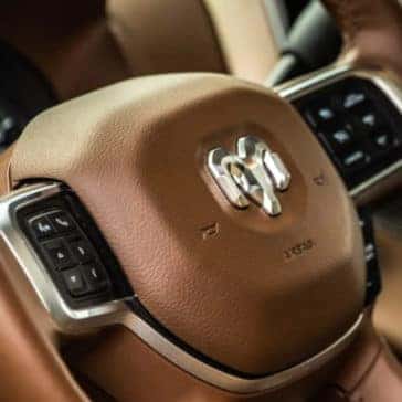 RAM 3500 Leather Steering Wheel