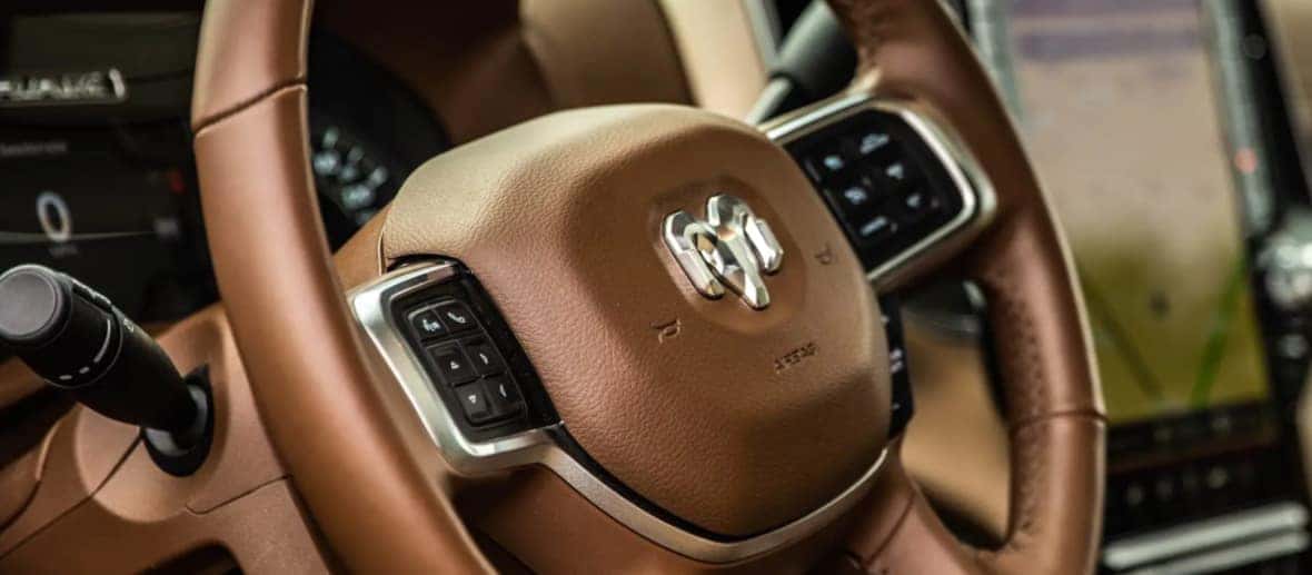 RAM 3500 Leather Steering Wheel