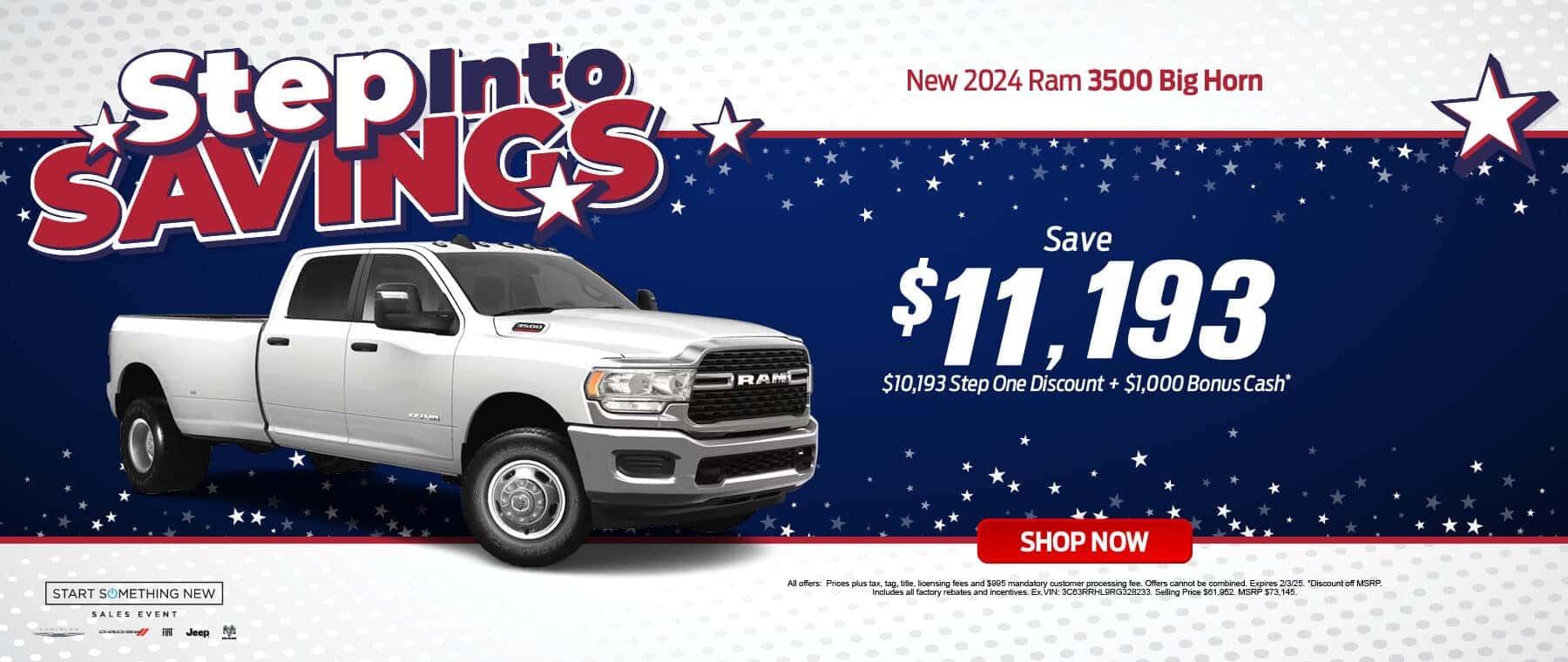 Step One Chrysler Dodge Jeep RAM Crestview | CDJR Dealer