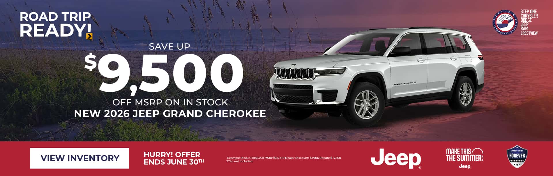 2026 Grand Cherokee Offer