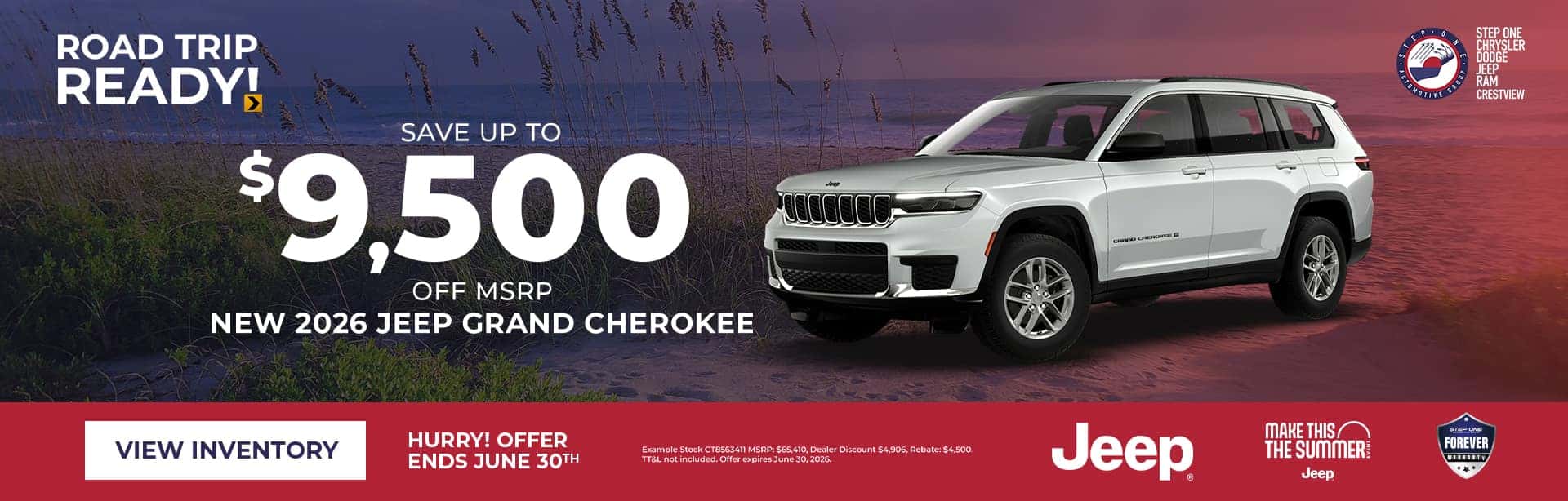 Grand Cherokee Offer