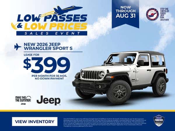 2026 Jeep Wrangler Sport S