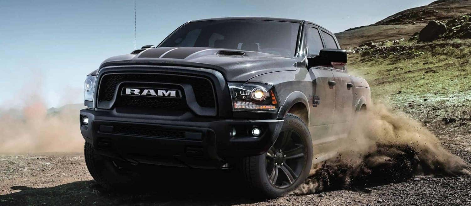 Ram 1500 offroading