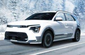 White KIA Niro EV