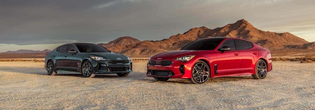 2023 Kia Stinger GT-Line and GT-2