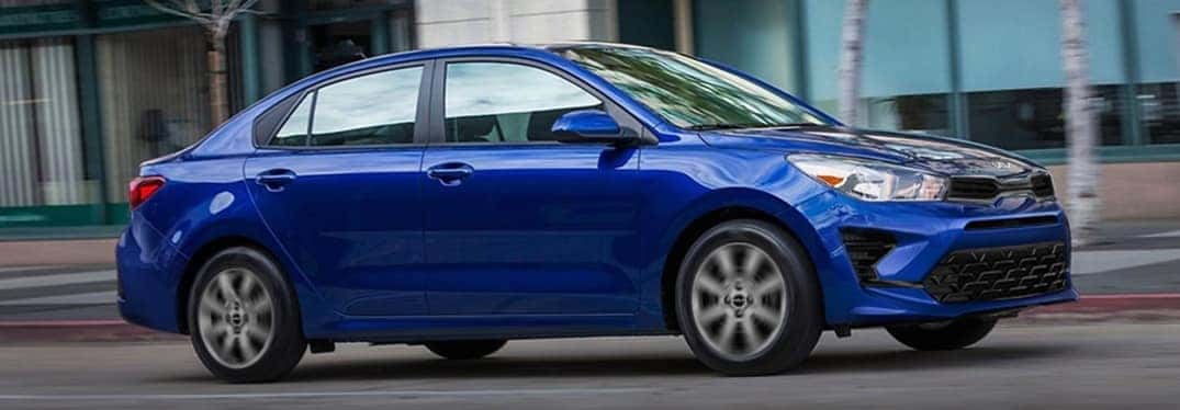 Blue 2023 Kia Rio