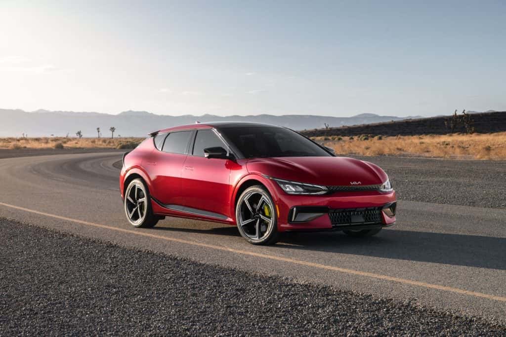 2023 Kia EV6 in Red