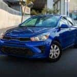 2023 Kia Rio Exterior Driver Side Front Angle
