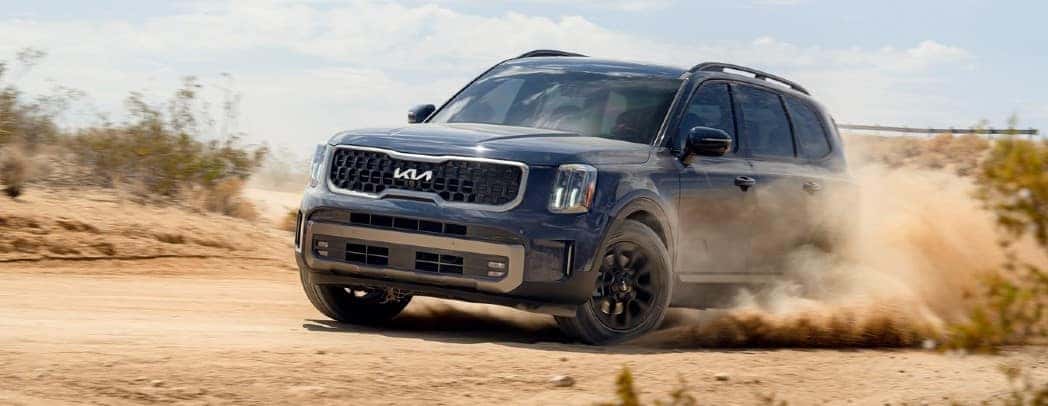 2023 Kia Telluride Exterior Driver Side Front Angle