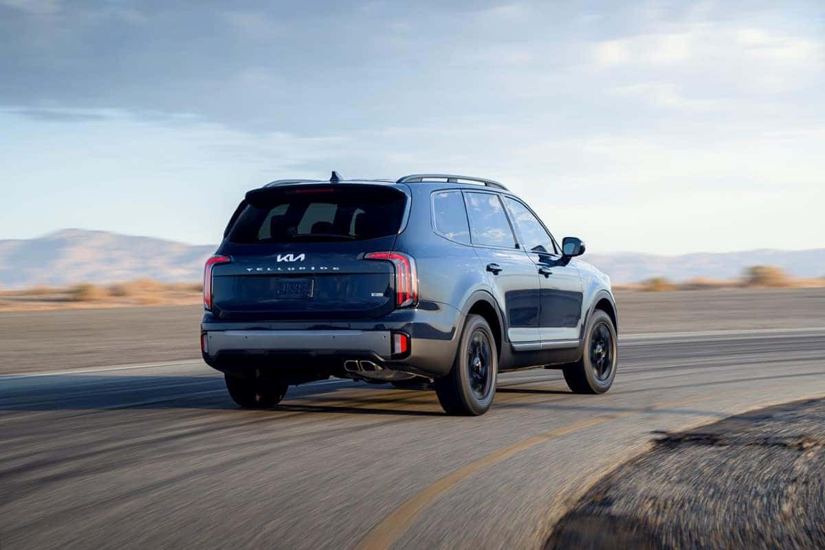 2023 Kia Telluride Exterior Passenger Side Rear Angle