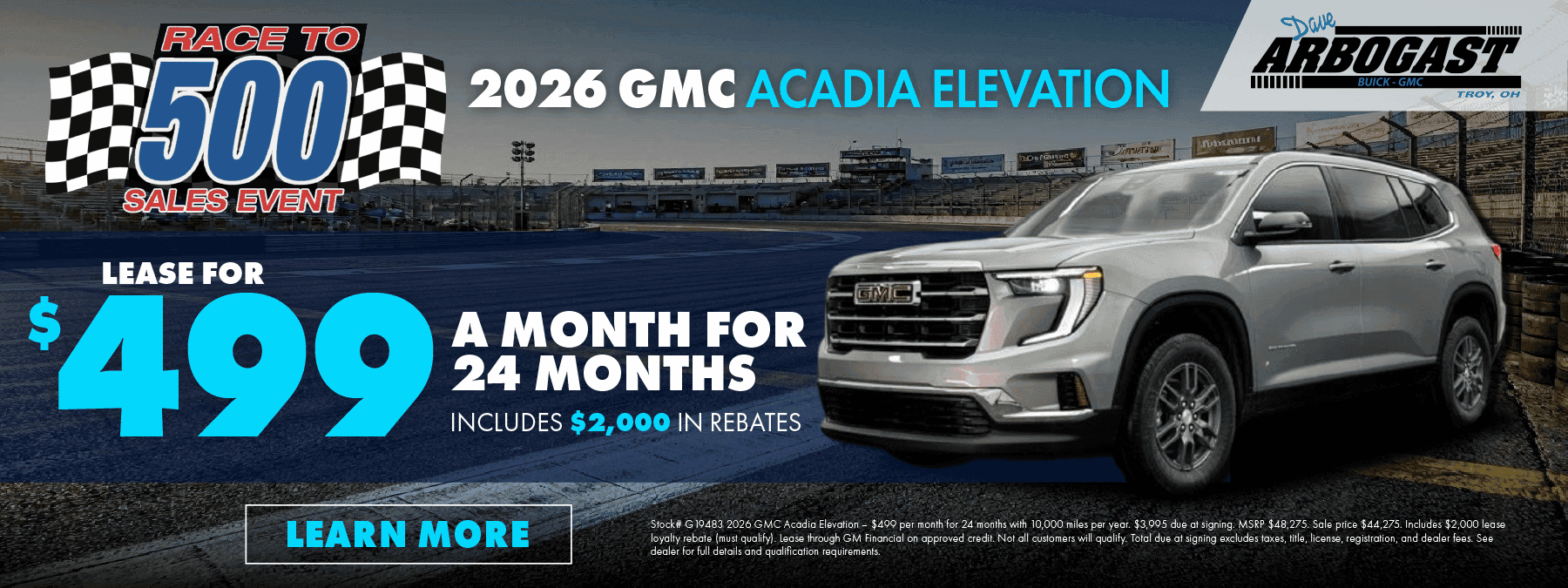 GMC Acadia Elevation