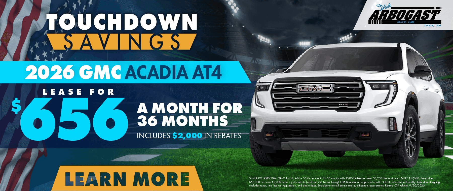 GMC Acadia AT4