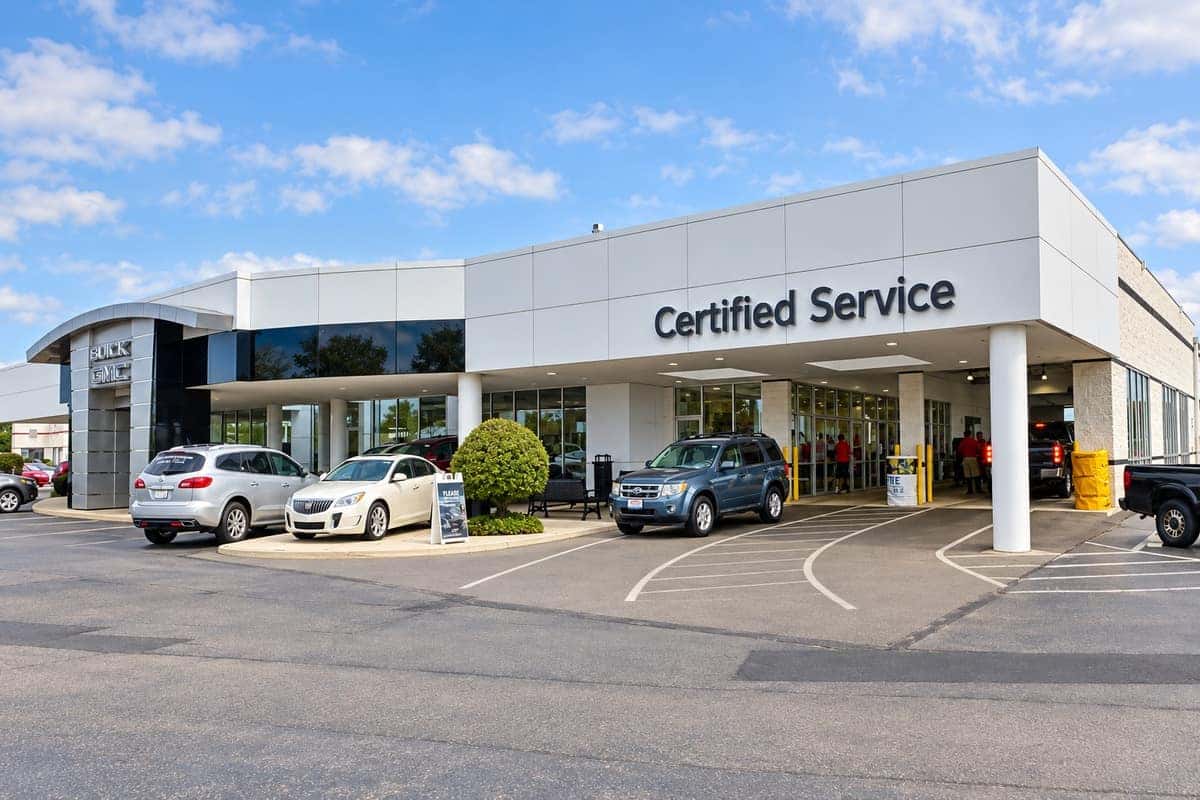 Dave Arbogast Buick GMC dealership exterior in Troy, Ohio