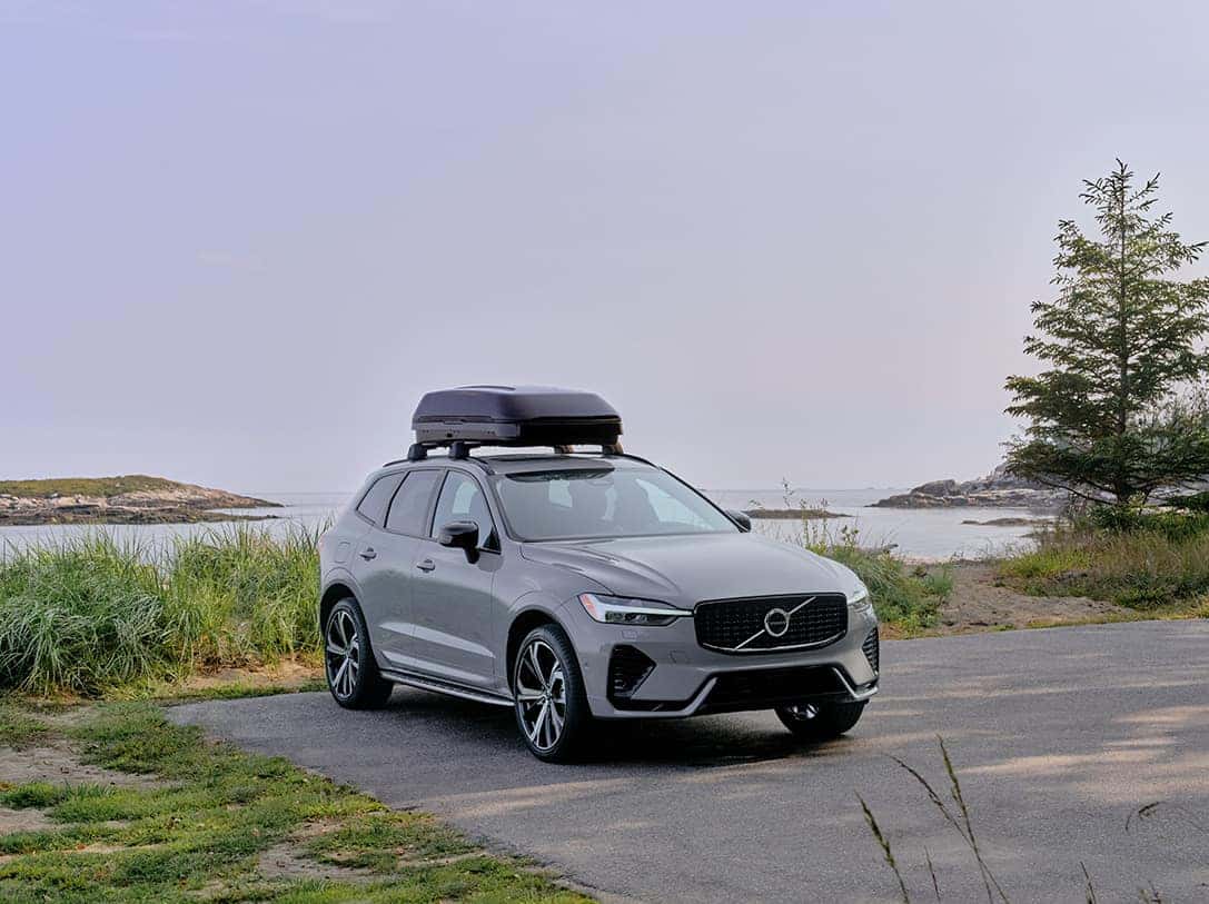 2026 Volvo XC60 | Gray Volvo XC60 Parked Next to Lake